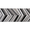 Teppichläufer Maya Grau Geometrisch Linien Meterware