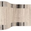 Teppichläufer Sari Beige Grau Rahmen Meterware