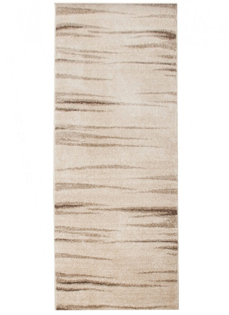 Teppichläufer Sari Beige Gestreift Meterware