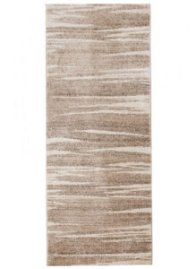 Teppichläufer Sari Dunkel Beige Gestreift Meterware