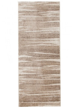 Teppichläufer Sari Dunkel Beige Gestreift Meterware