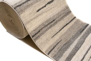 Teppichläufer Sari Beige Grau Abstrakt Meterware