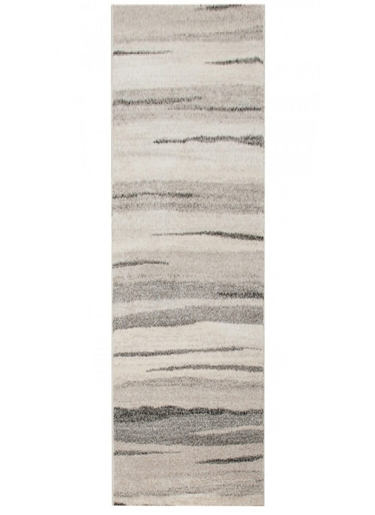 Teppichläufer Sari Beige Grau Abstrakt Meterware