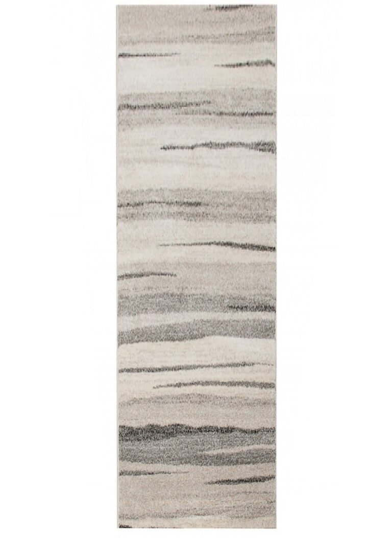 Teppichläufer Sari Beige Grau Abstrakt Meterware