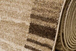 Teppichläufer Sari Beige Rahmen Meterware