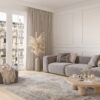 Teppich Valley Grau Fuchsrot Vintage Ornamente