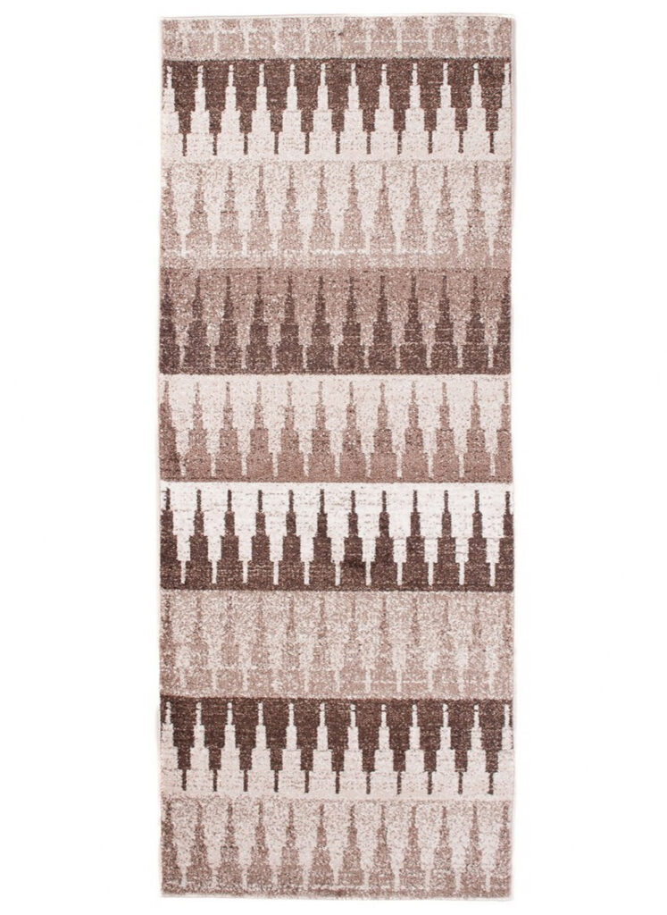 Teppichläufer Sari Beige Geometrisch Meterware