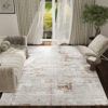 Teppich Trend Grau Creme Abstrakt