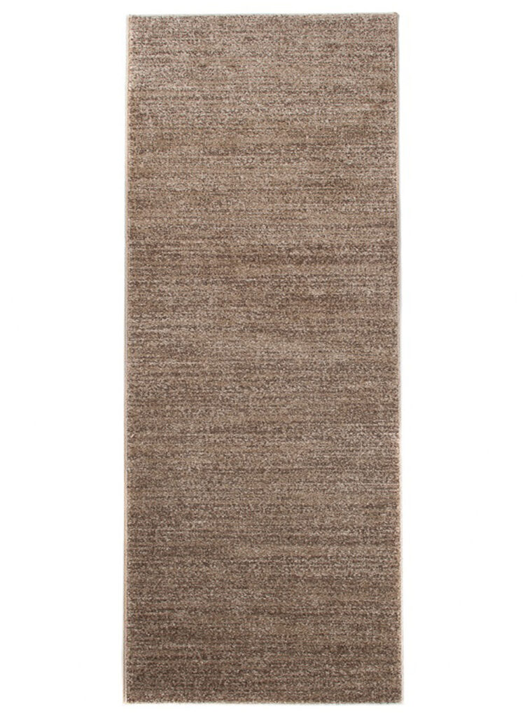Teppichläufer Sari Dunkelbeige Meliert Meterware