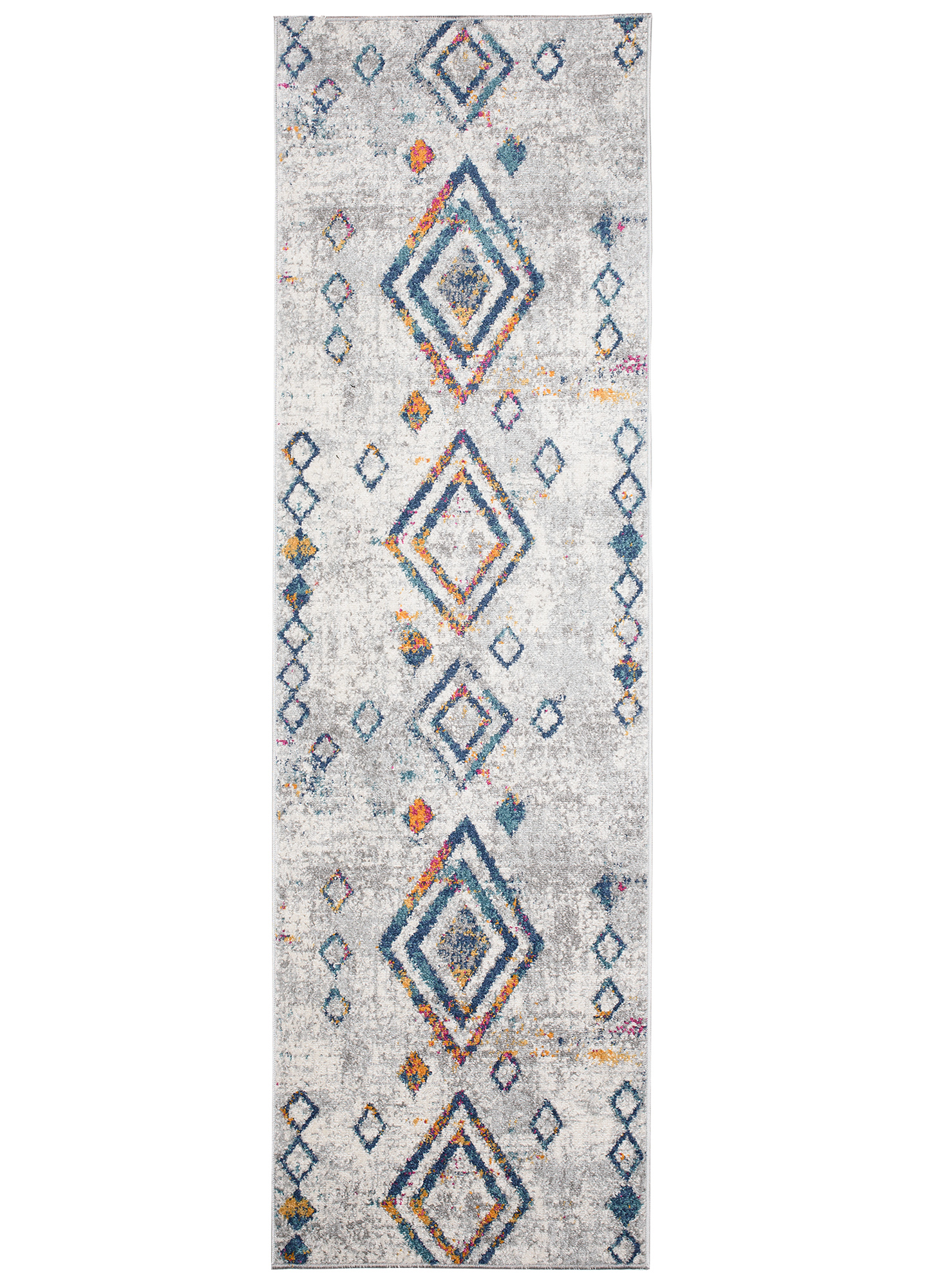 Teppichläufer Lazur Ethno Boho Meterware