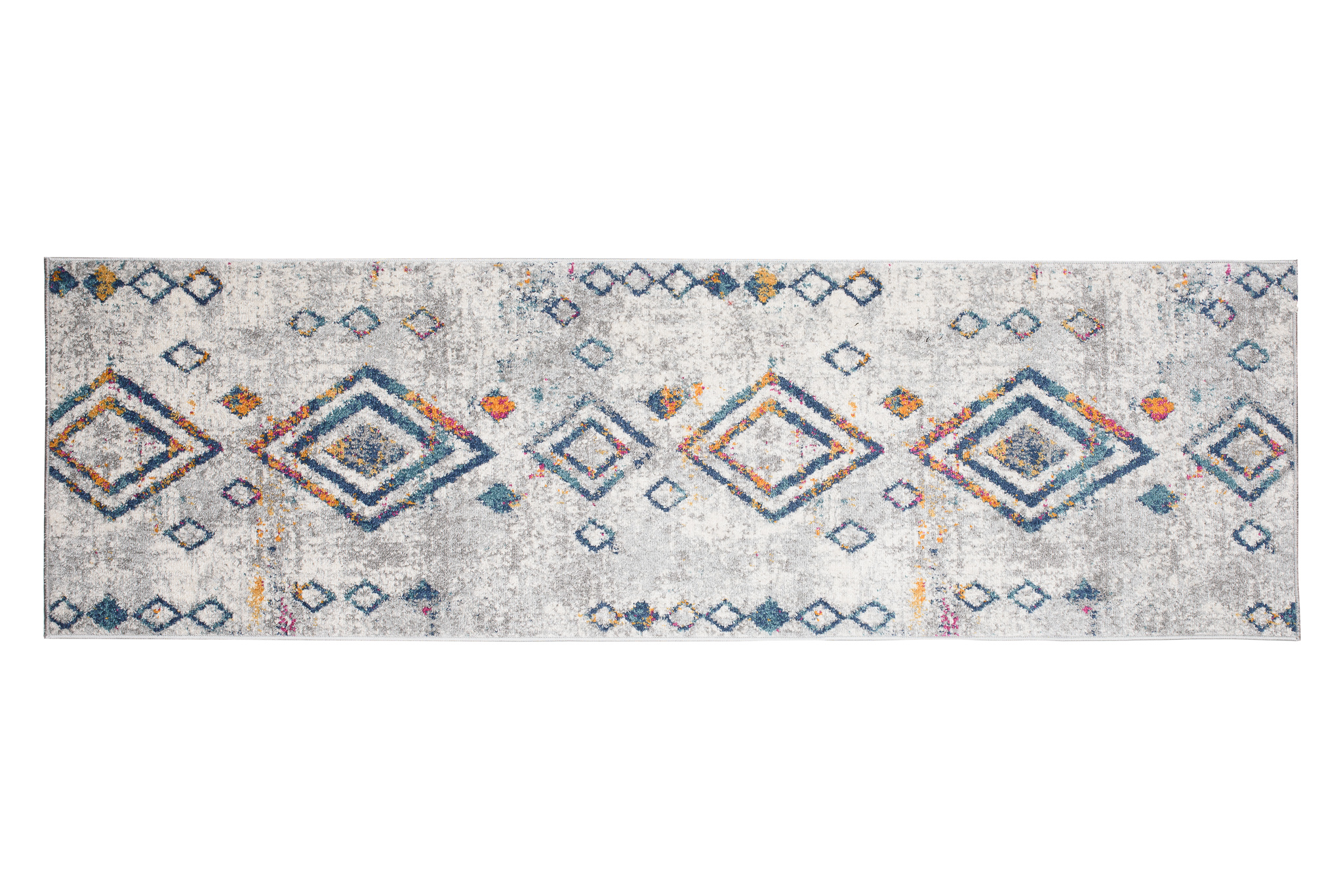 Teppichläufer Lazur Ethno Boho Meterware