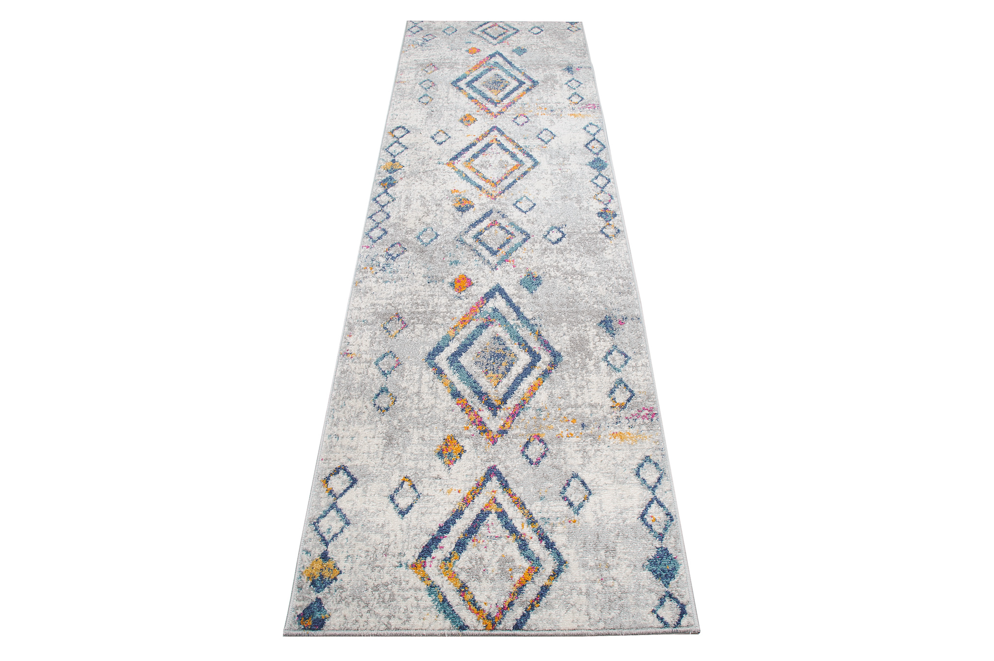 Teppichläufer Lazur Ethno Boho Meterware
