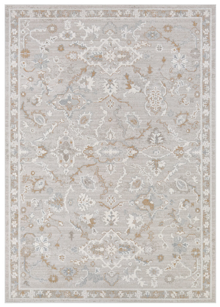 Teppich Trend Beige Blumen Orient-Muster