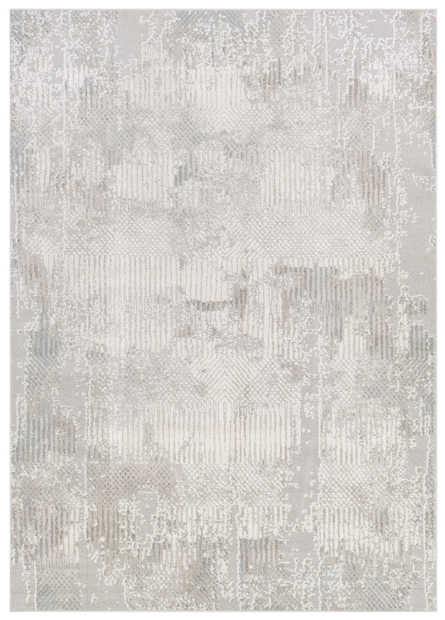 Teppich Trend Abstrakt Beige-Grau