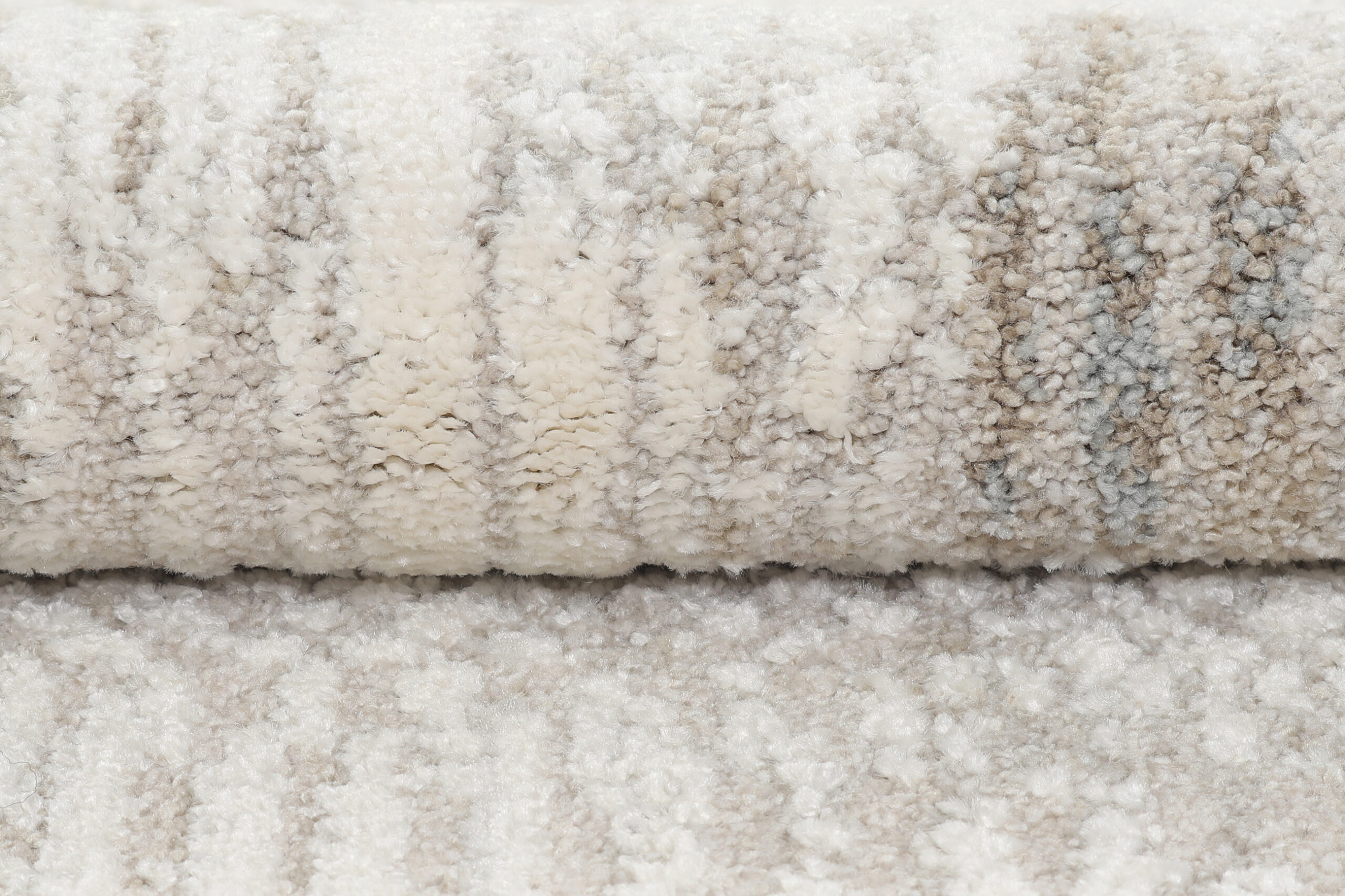 Teppich Trend Abstrakt Beige-Grau