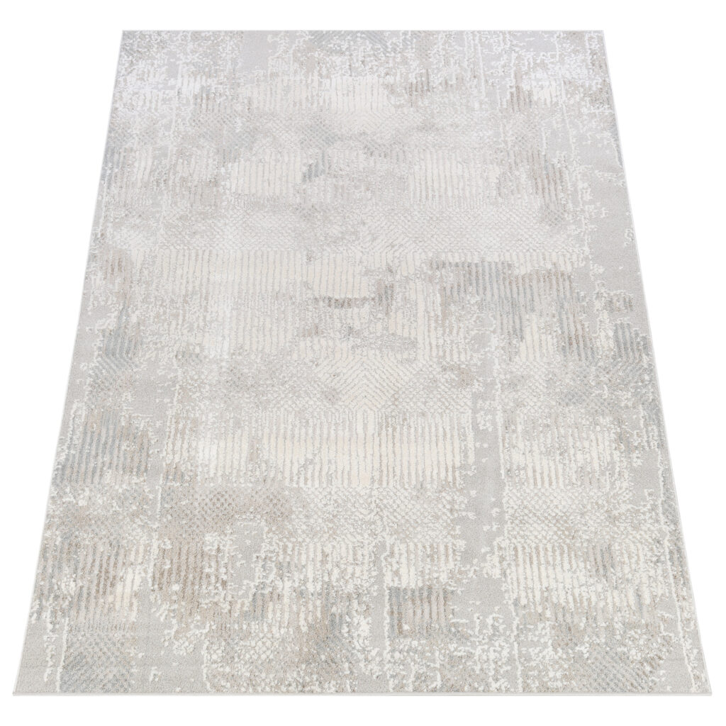 Teppich Trend Abstrakt Beige-Grau
