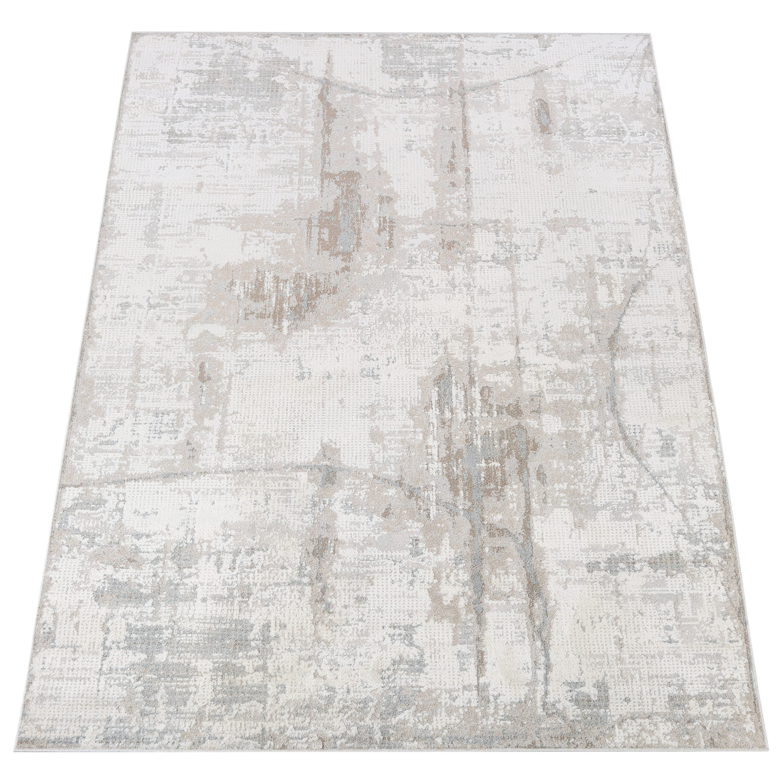 Teppich Trend Beige Abstrakt