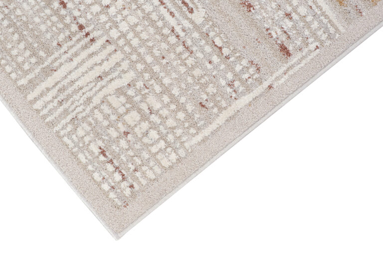 Teppich Trend Braun Beige Geometrisch