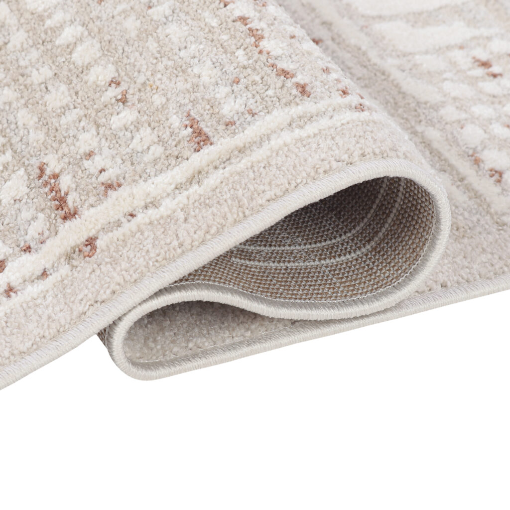 Teppich Trend Braun Beige Geometrisch