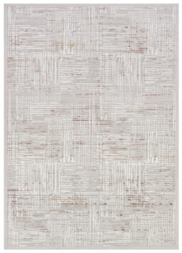 Teppich Trend Braun Beige Geometrisch
