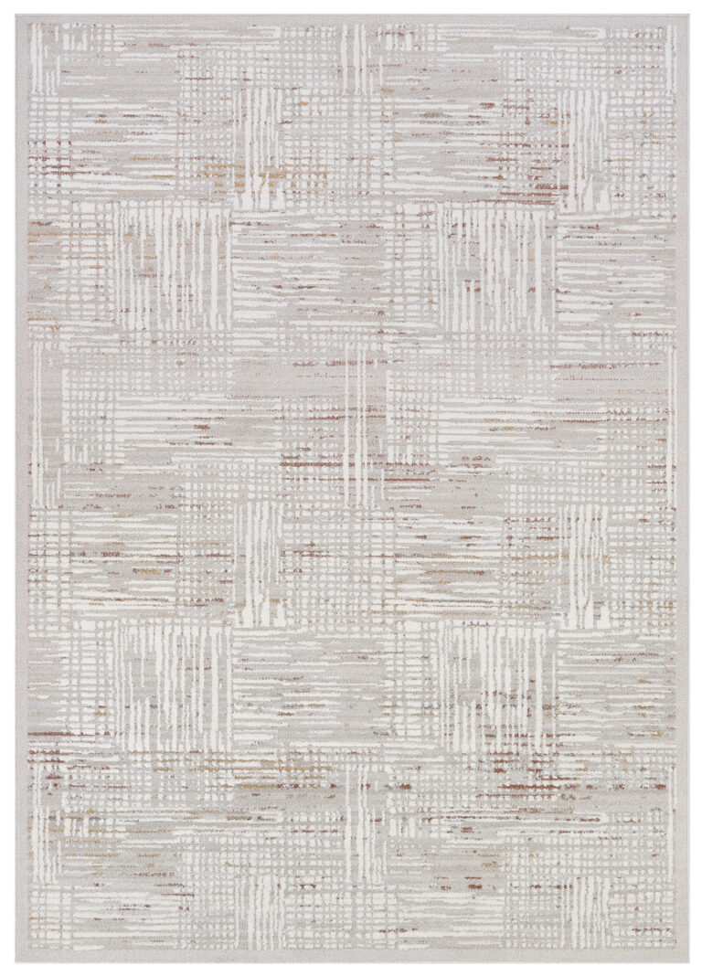 Teppich Trend Braun Beige Geometrisch