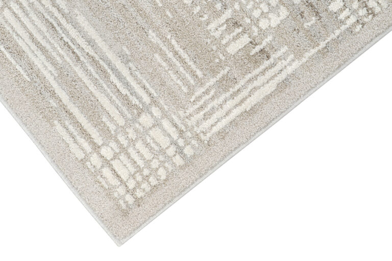 Teppich Trend Beige mit modernen Linien