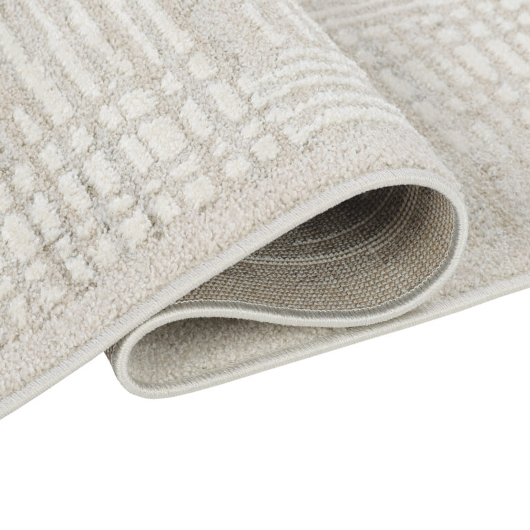 Teppich Trend Beige mit modernen Linien