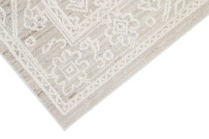 Teppich Trend Beige Rauten Vintage