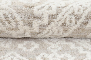 Teppich Trend Beige Rauten Vintage
