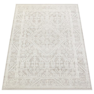 Teppich Trend Beige Rauten Vintage
