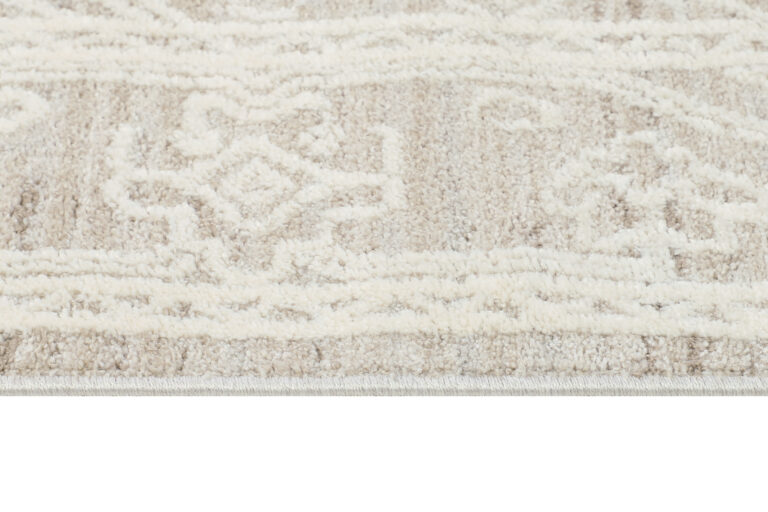 Teppich Trend Beige Rauten Vintage