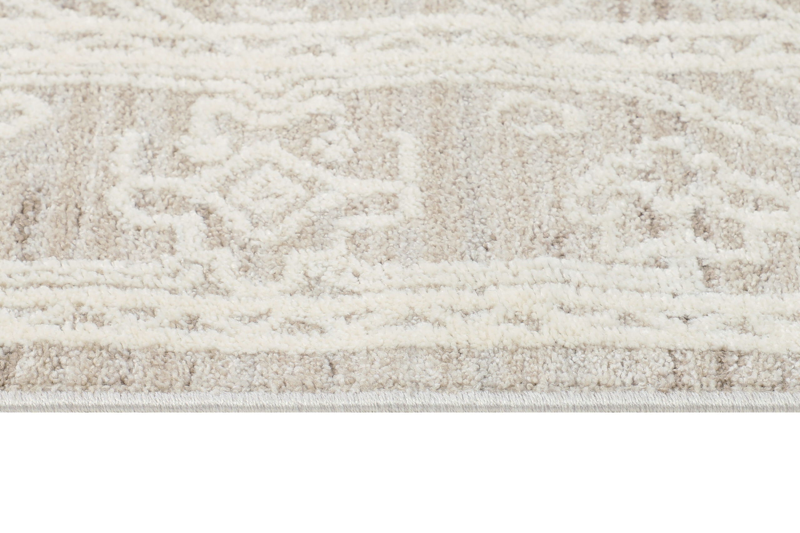 Teppich Trend Beige Rauten Vintage