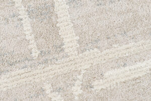 Teppich Trend Grau Beige Geometrisch