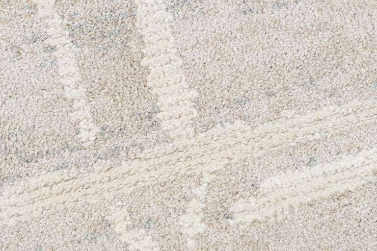 Teppich Trend Grau Beige Geometrisch
