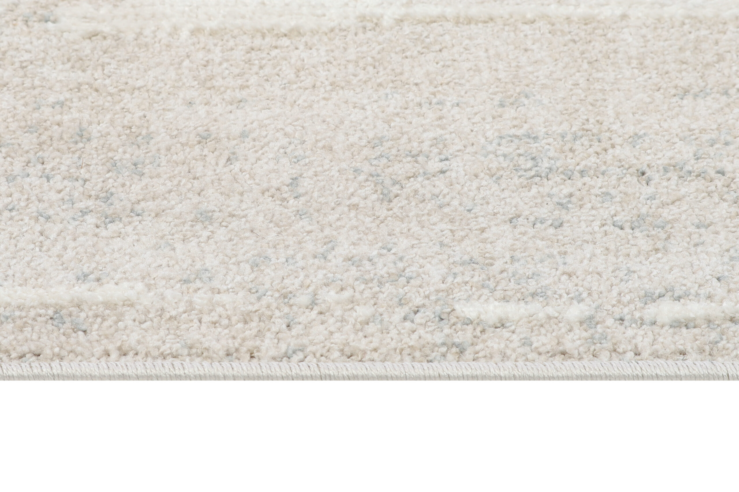 Teppich Trend Grau Beige Geometrisch