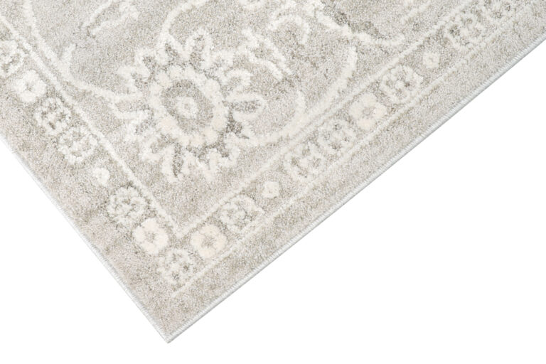 Teppich Trend Beige Blumen Vintage