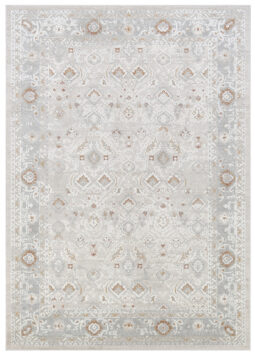 Teppich Trend Creme Beige Blumen Vintage