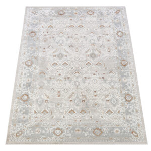 Teppich Trend Creme Beige Blumen Vintage