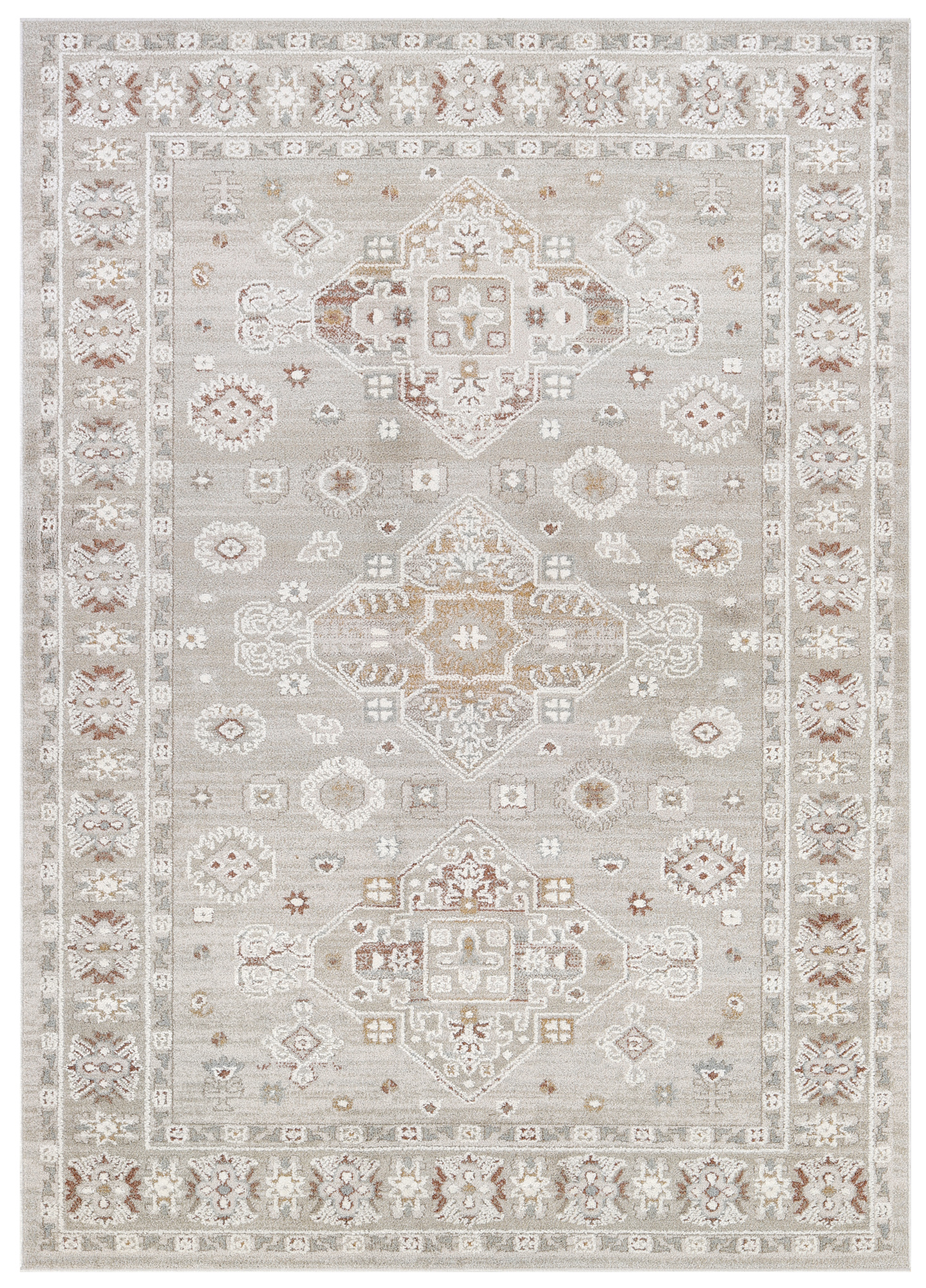 Teppich Trend Creme Braun Orient-Muster