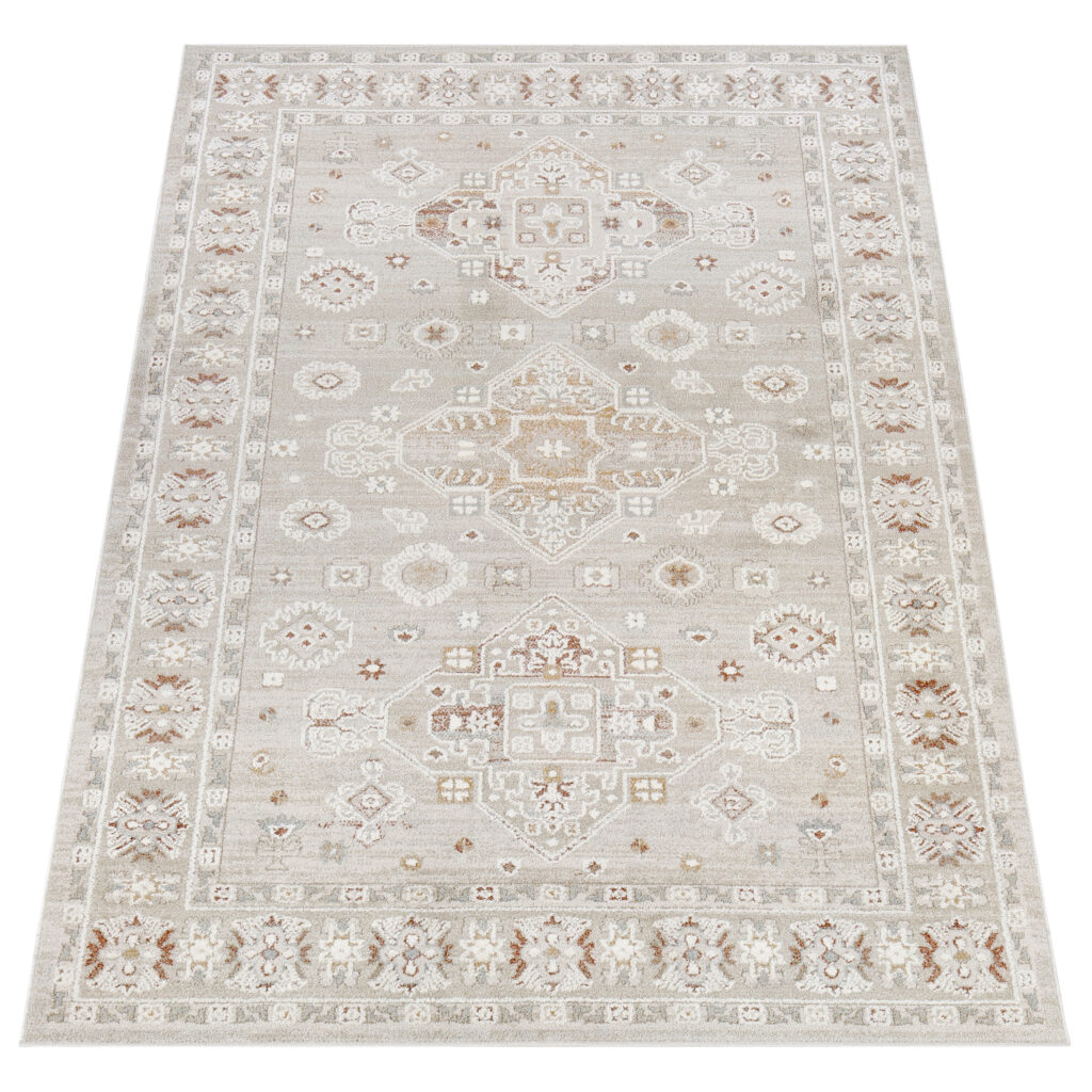 Teppich Trend Creme Braun Orient-Muster