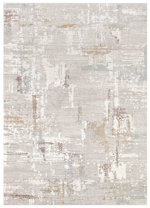 Teppich Trend Creme Braun Abstrakt