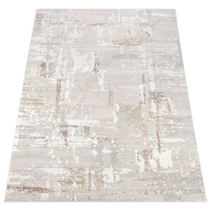 Teppich Trend Creme Braun Abstrakt