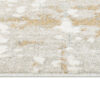 Teppich Trend Creme Braun Abstrakt