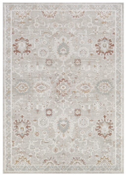 Teppich Trend Beige Creme Blumen Vintage