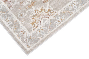Teppich Trend Beige Creme Blumen Vintage