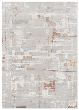 Teppich Trend Grau Creme Abstrakt