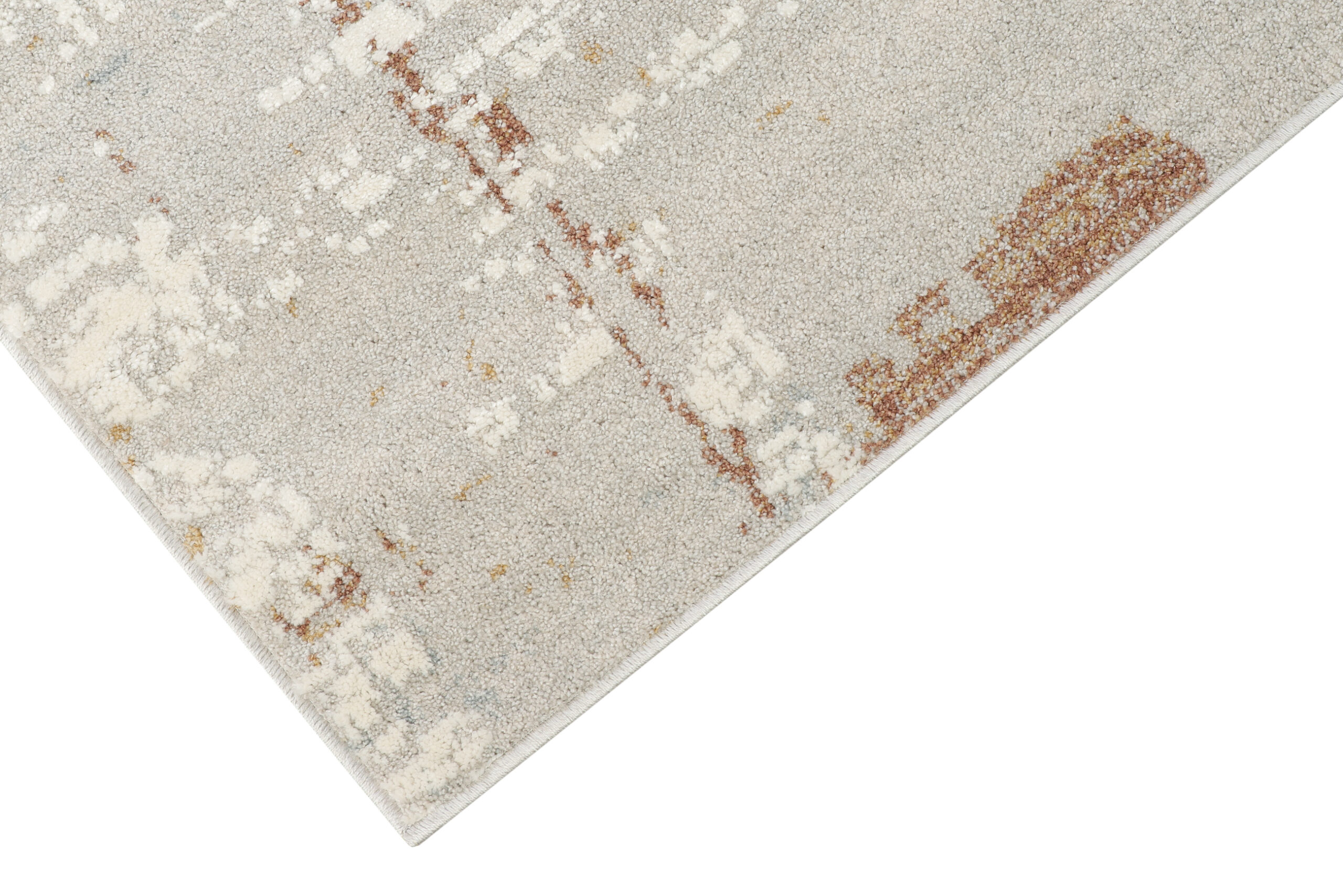 Teppich Trend Grau Creme Abstrakt