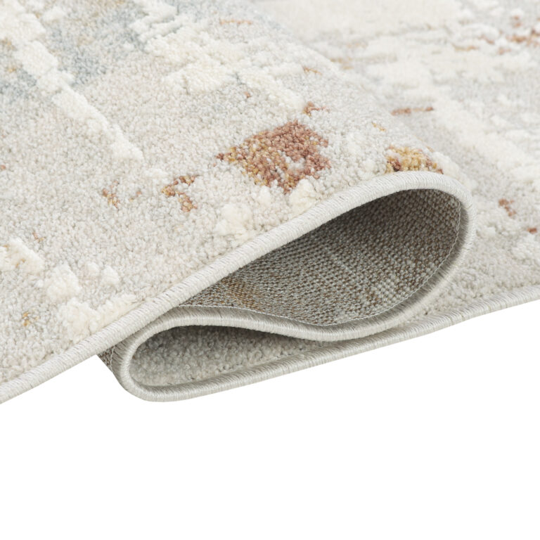 Teppich Trend Grau Creme Abstrakt