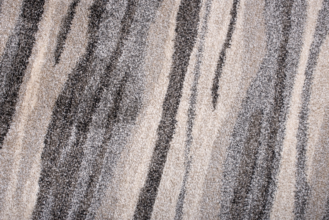Teppichläufer Sari Grau Beige Abstrakt Meterware