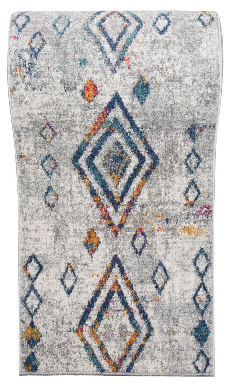 Teppichläufer Lazur Ethno Boho Meterware